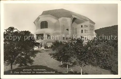 Dornach SO Goetheanum Hochschule fuer Geisteswissenschaften Kat. Dornach