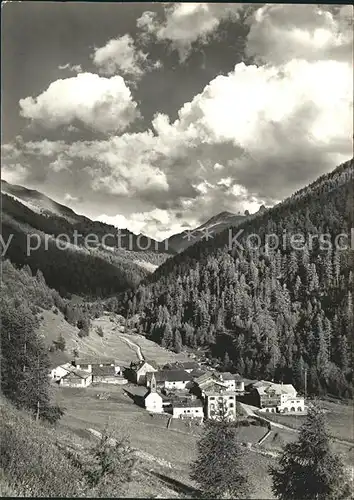 Scarl mit Blick auf die Alpen / Val S Charl /Bz. Inn