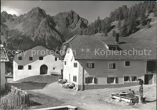 Scarl Pension Edelweiss Brunnen Alpen / Val S Charl /Bz. Inn