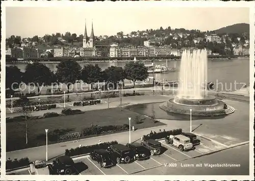 Luzern LU Wagenbachbrunnen / Luzern /Bz. Luzern City