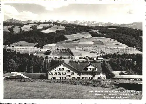 Heiterswil Hotel Restaurant Kurfirsten  Kat. Wattwil