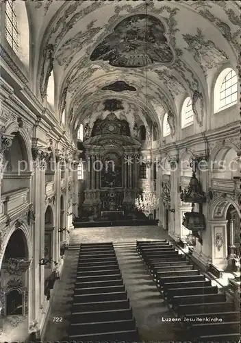 Luzern LU Jesuitenkirche / Luzern /Bz. Luzern City