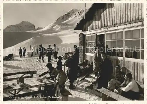 St Moritz GR Corvigla Ski Huette Kat. St Moritz