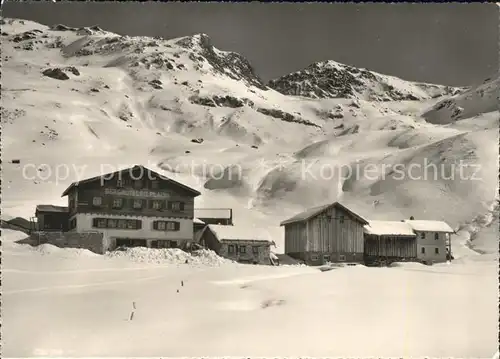 Flix Alp Flix Graubuenden Berghotel Piz Platta Kat. Spanien