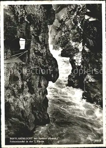 Andeer GR Rofflaschlucht Kat. Andeer