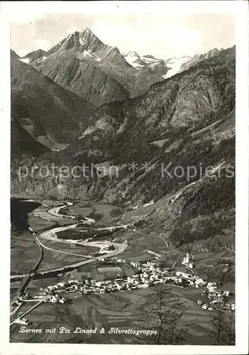 Zernez GR Piz Linard Silvrettagruppe Kat. Zernez