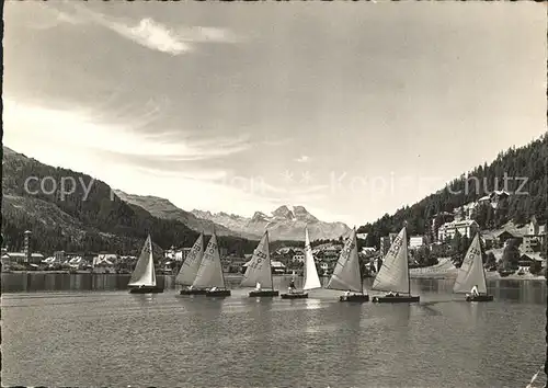 St Moritz GR See Segelboote Kat. St Moritz