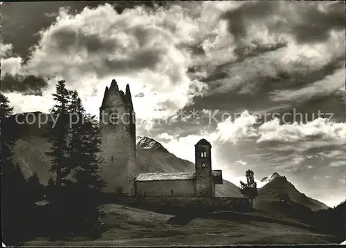 Engadin GR San Gian Kirche / St Moritz /Bz. Maloja