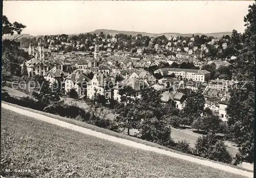 St Gallen SG Panorama Kat. St Gallen