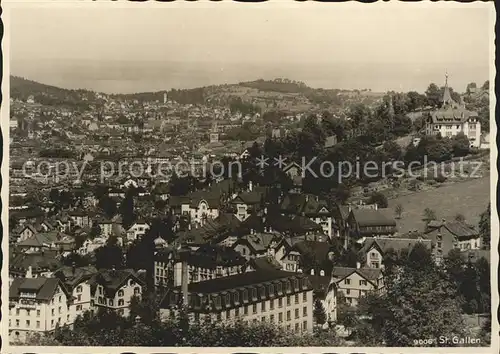 St Gallen SG Panorama Kat. St Gallen