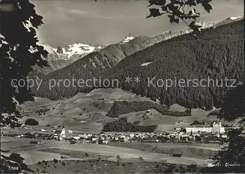 Disentis GR Panorama Kat. Disentis
