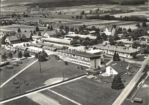 Buelach ZH Kaserne Soldatenhaus des CVJM Fliegeraufnahme Kat. Buelach