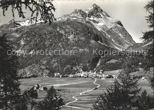 Silvaplana GR Piz Polaschin Julierpass Kat. Silvaplana