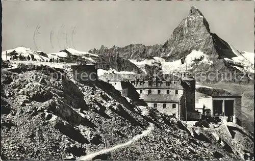 Zermatt VS Gornergrat Berghotel Matterhorn Walliser Alpen Kat. Zermatt