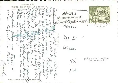 Locarno Pension India / Locarno /Bz. Locarno