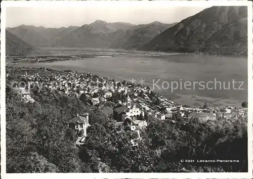 Locarno Panorama Lago Maggiore / Locarno /Bz. Locarno