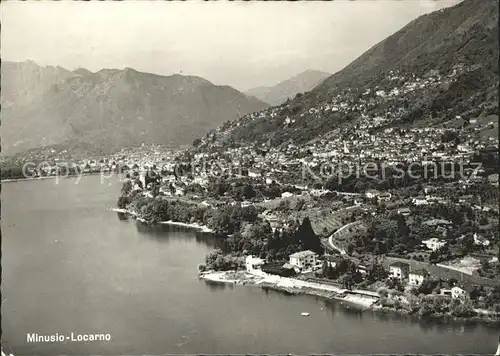 Minusio TI Locarno Panorama Kat. Minusio