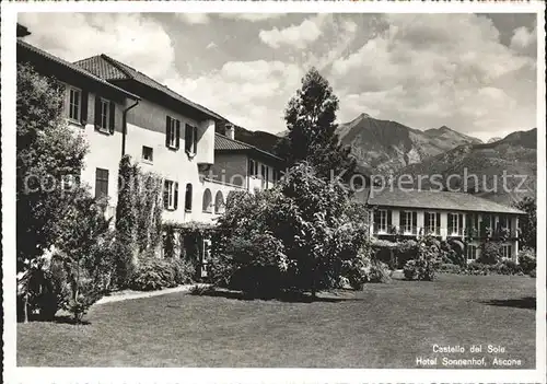 Ascona TI Castello del Sole Hotel Sonnenhof  / Ascona /Bz. Locarno