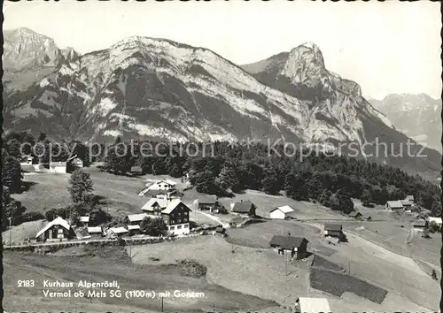 Vermol Kurhaus Alpenroesli Kat. Mels