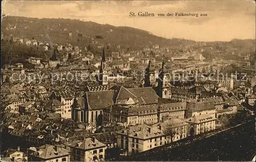 St Gallen SG von der Falkenburg Kat. St Gallen