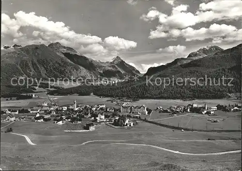 Celerina Schlarigna Panorama / Celerina /Bz. Maloja