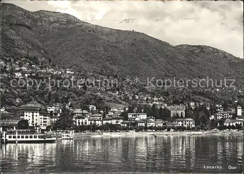 Locarno Panorama Quai / Locarno /Bz. Locarno