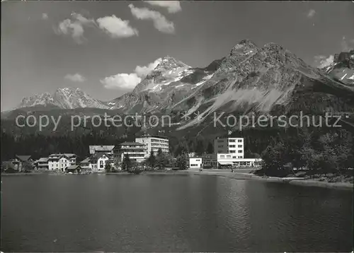 Arosa GR Obersee mit Furkahoerner Kat. Arosa