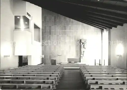 Klosters GR Kirche Inneres Kat. Klosters