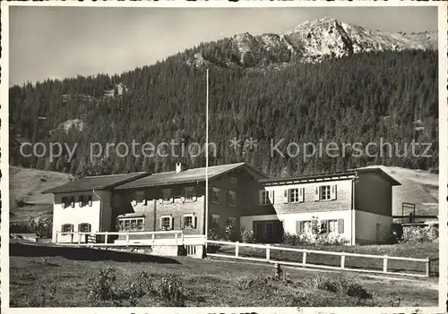 Klosters GR Berghaus VSETH Selfranga Kat. Klosters