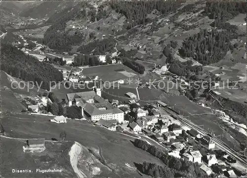 Disentis GR Fliegeraufnahme Kat. Disentis