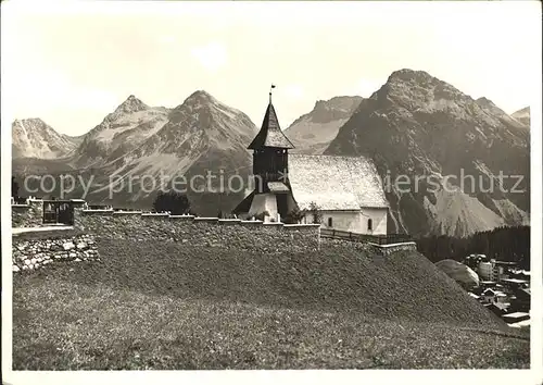 Arosa GR Bergkirchli Kat. Arosa