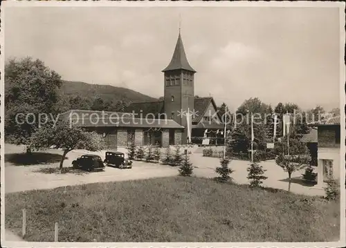 Egg ZH Wallfahrtskirche St. Antonius von Padus Autos Kat. Egg