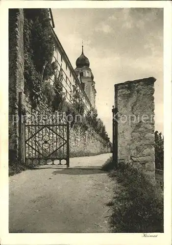 Disentis GR Motiv beim Kloster Disentis Kat. Disentis