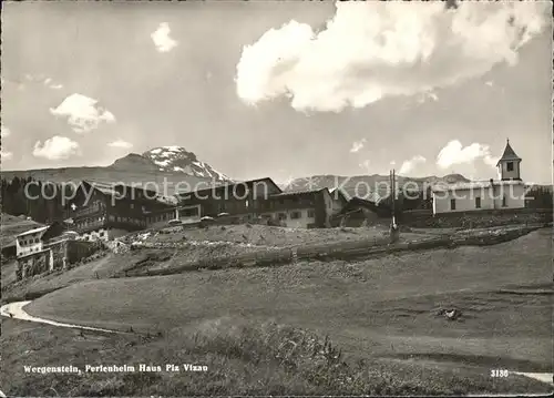 Wergenstein GR Ferienheim Haus Piz Vizan Kat. Wergenstein