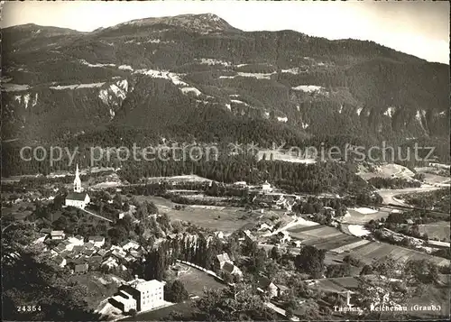 Reichenau GR Panorama Kat. Tamins