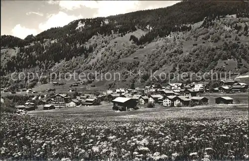 Klosters GR Panorama Kat. Klosters