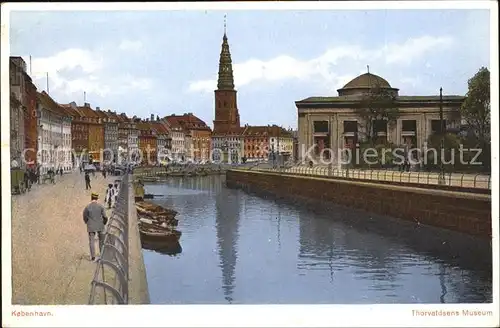 Kobenhavn Thorvaldsens Museum Kanal Kat. Kopenhagen