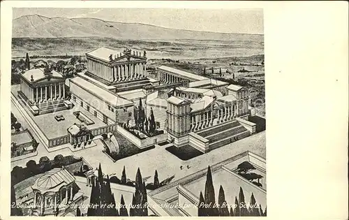 Baalbek Jupiter und Bacchus Tempel Kat. Libanon