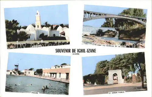 Ighil Izane Mosquee Pont du Barrage Piscine Jardin Public
