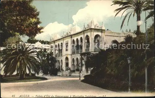 Alger Algerien Palais d'Ete du Gouverneur a Mustapha Superieur / Algier Algerien /