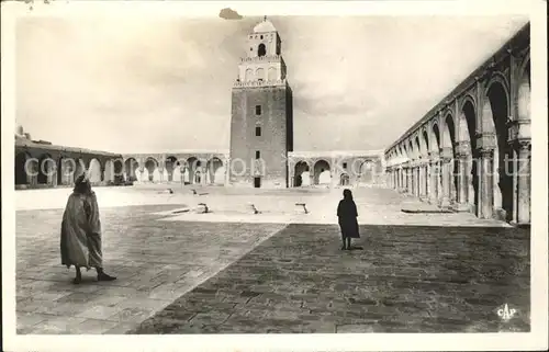 Kairouan Qairawan Cour de la Grande Mosquee / Tunesien /