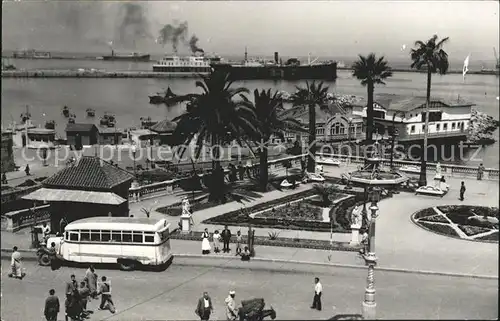 Ceuta Hafen Dampfer Kat. Spanien