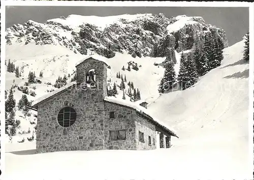 Malbun Friedenskapelle Kat. Liechtenstein