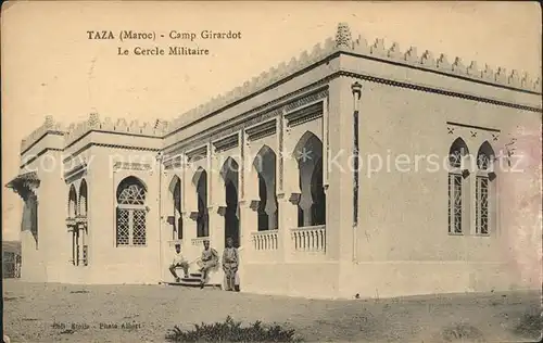Taza Maroc Camp Girardot Cercle Militaire