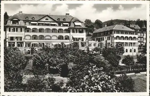 Luzern LU Sanatorium St. Anna / Luzern /Bz. Luzern City