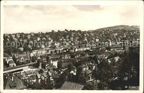 St Gallen SG Teilansicht Kat. St Gallen