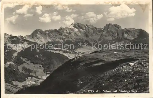 Saentis AR mit Alp Selun Kat. Saentis