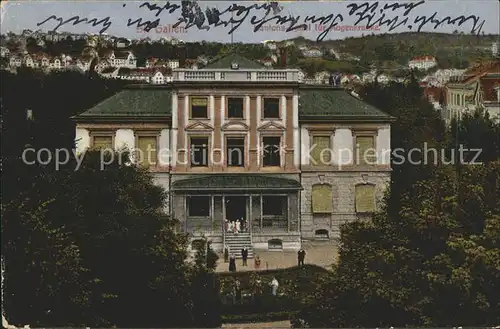 St Gallen SG Kantonsspital fuer Augenkranke Kat. St Gallen