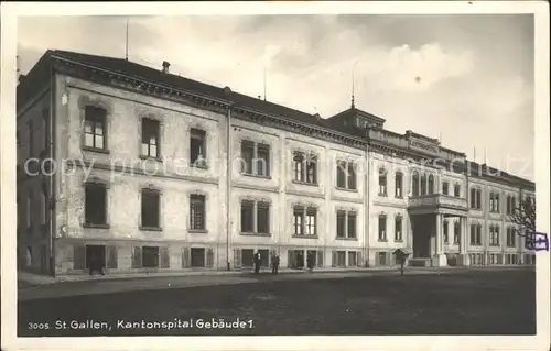 St Gallen SG Kantonsspital Gebaeude 1 Kat. St Gallen