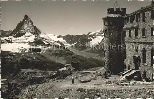 Zermatt VS Kulmhotel Gornergrat und Matterhorn Kat. Zermatt